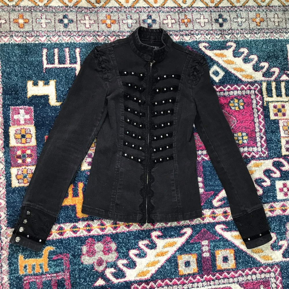 Tripp NYC Gothic Steampunk Military Jacket